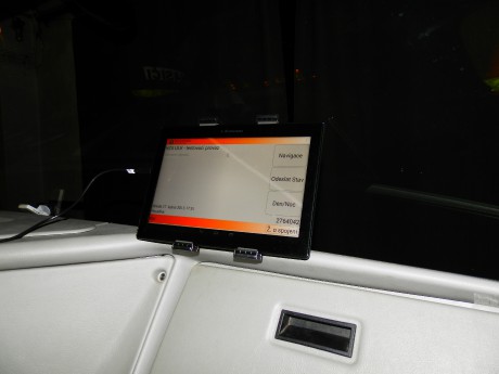 Tablet Lenovo s aplikací Rescue Navigátor pro JSDH (2)