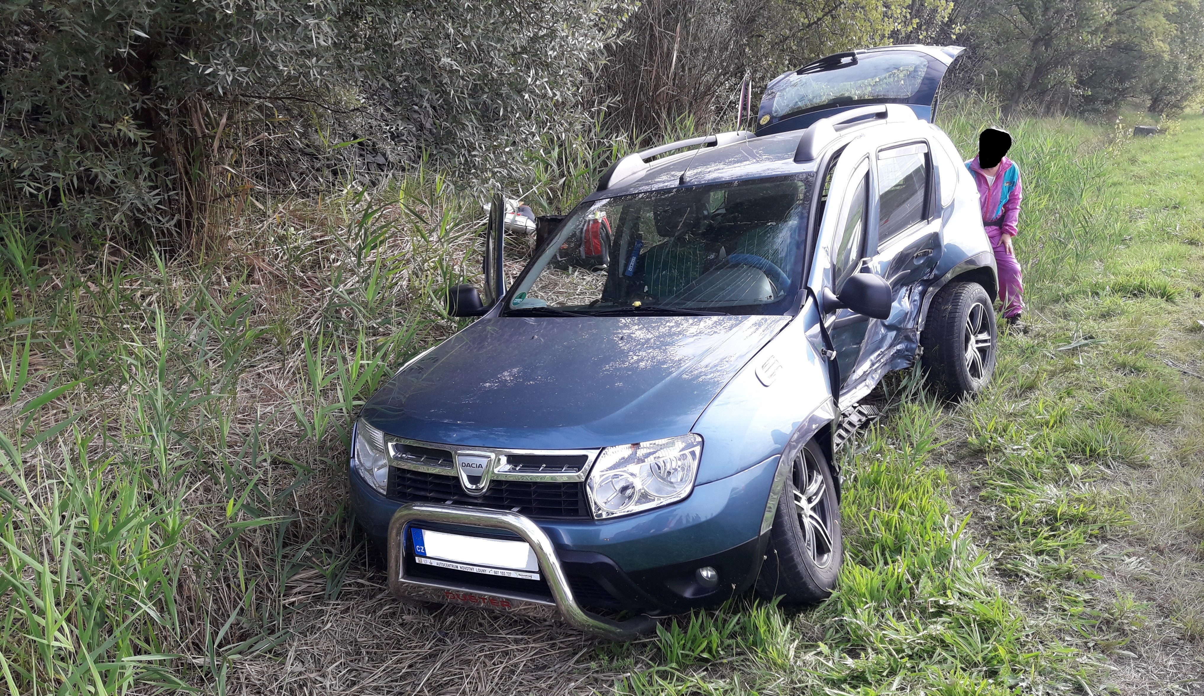 DN 2 OA na silnici I_7 na sjezdu Louny východ 21.9 (1)