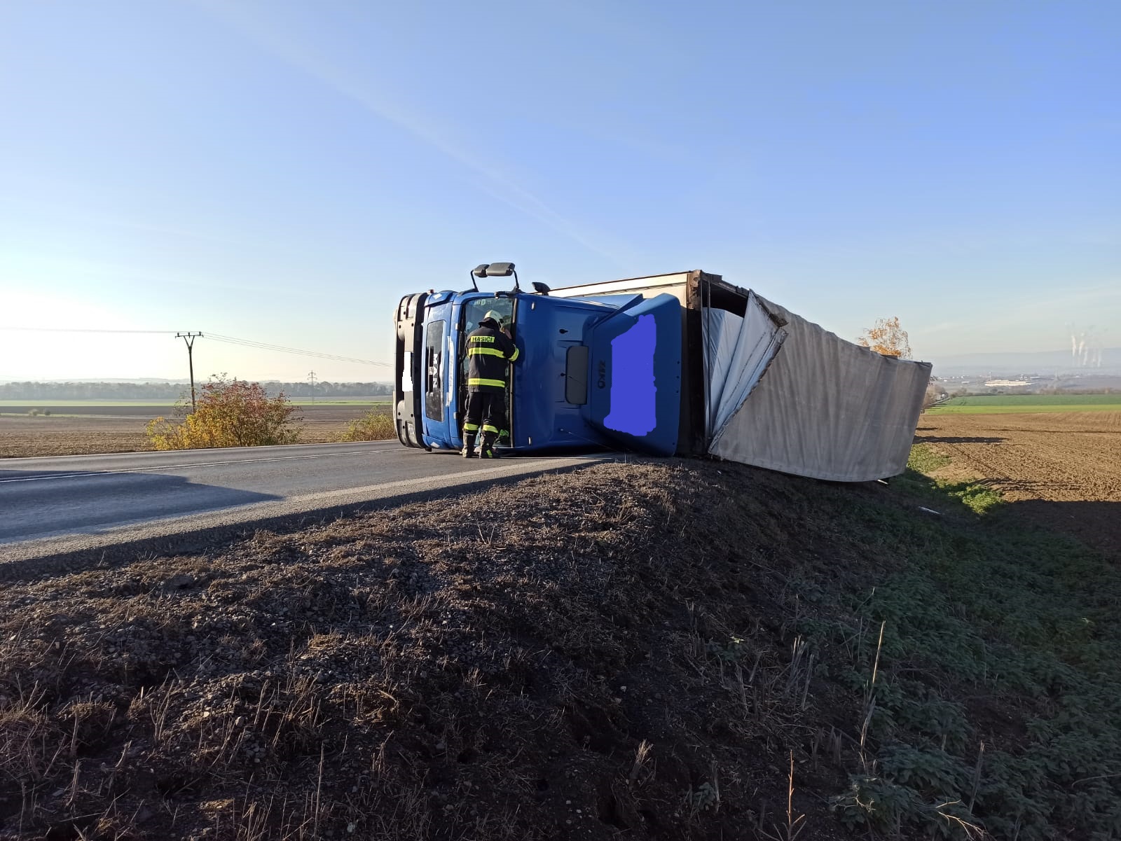 DN 1 NA na silnici I-7 u odbočky na Smolnici (3)